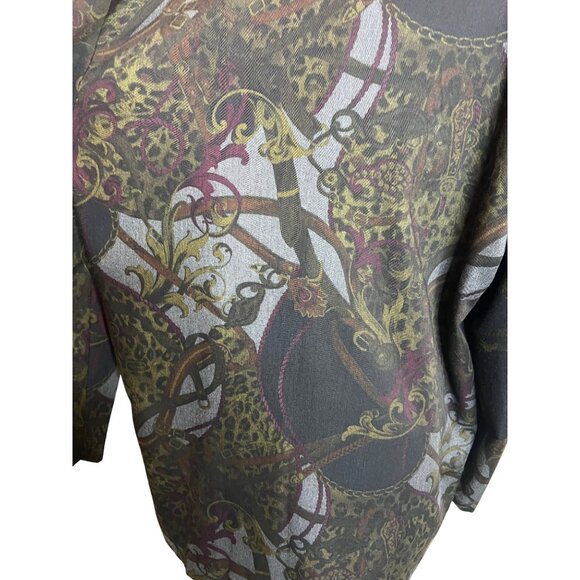 Strategy women’s Blazer size 16 country Art to wear Goth Light Weight - Picture 16 of 16